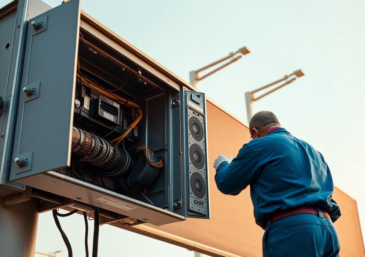 Engineering LED billboards for UAE summer conditions