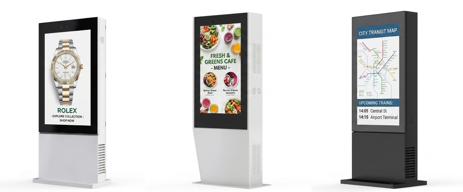Outdoor Touch Kiosk for LCD Screens & Kiosks
