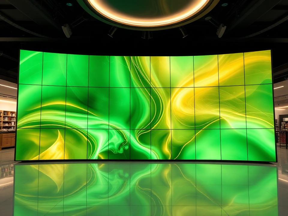 Curved LED Display for LED Screen Displays