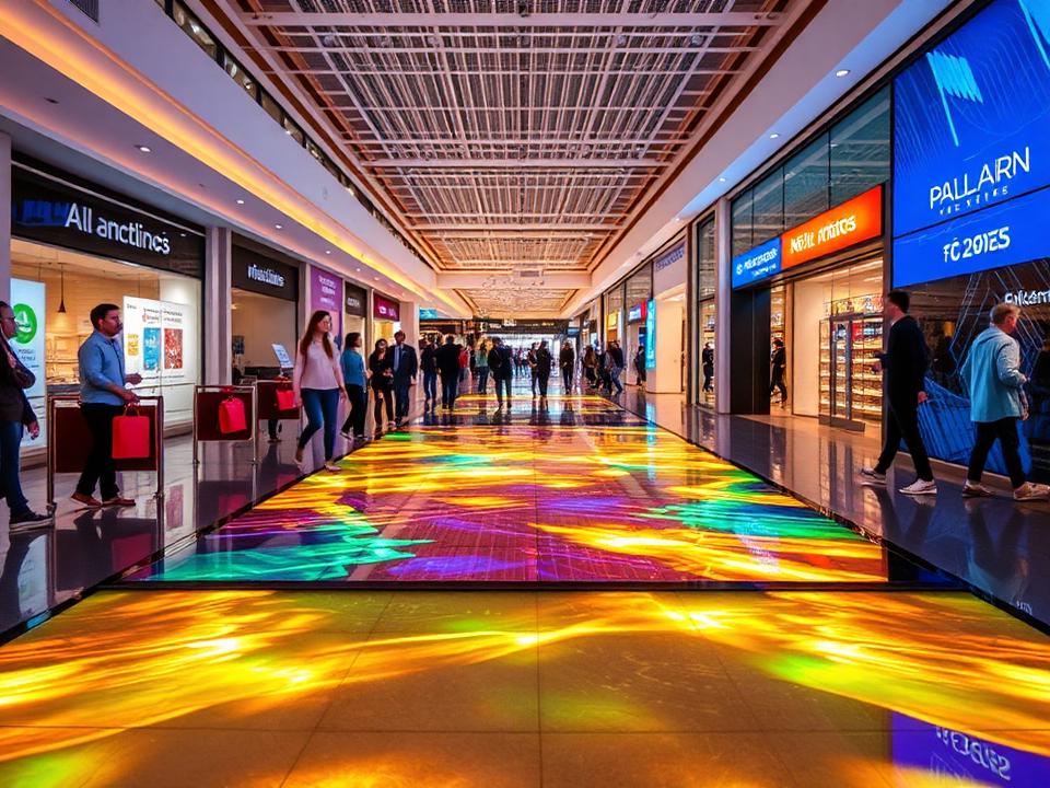 Interactive Floor LED Screen for LED Screen Displays
