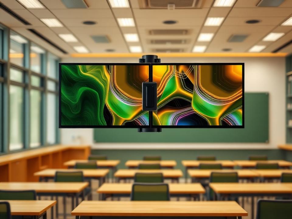 Rotating Digital Display for LCD Screens & Kiosks