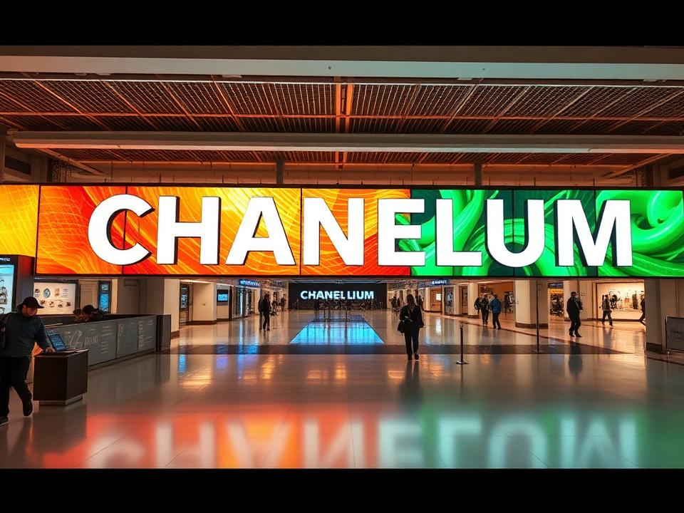 Chanelium Digital Signage for 3D Signage & Neon Signage