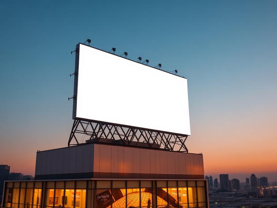 Roof-Mounted Outdoor LED Screen for LED Screen Displays