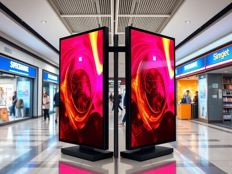 Dual-Sided LED Poster Display for LED Screen Displays