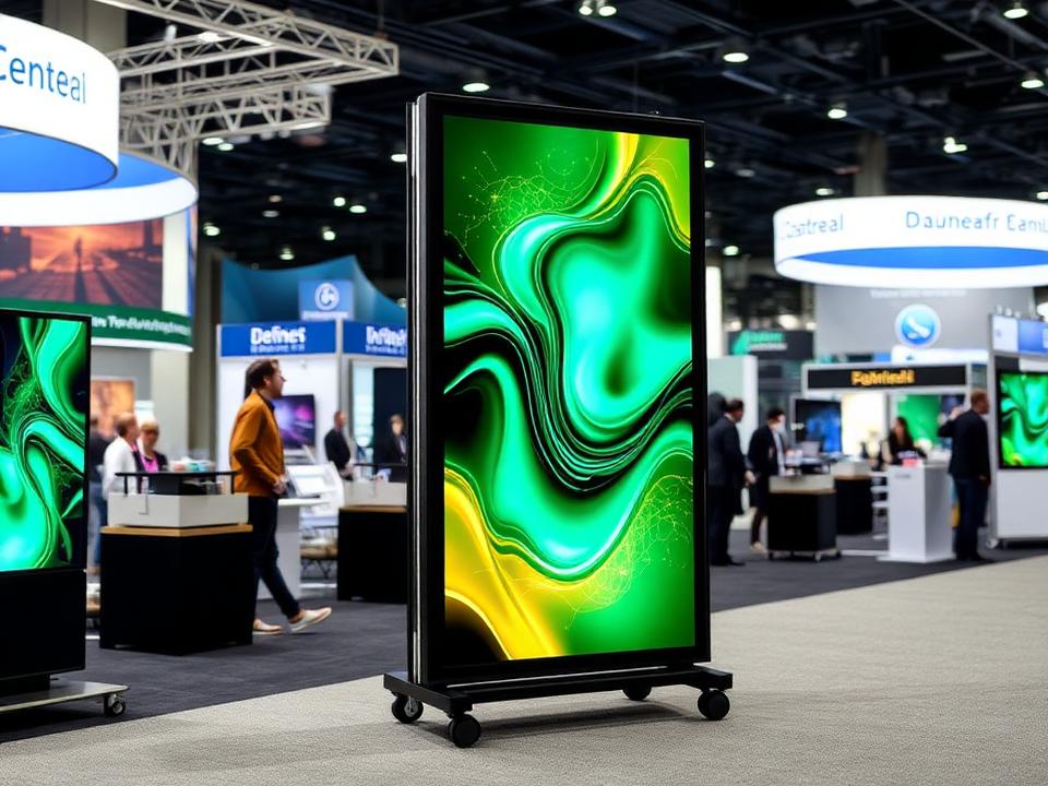 Movable LED Poster Display for LED Screen Displays