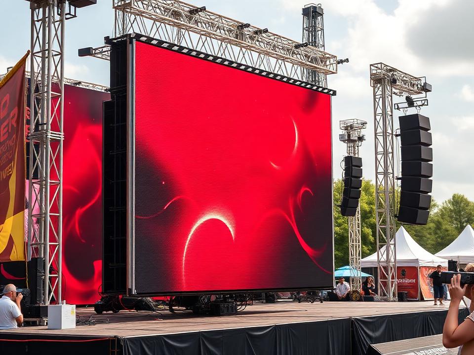 Outdoor Rental LED Screen for LED Screen Displays