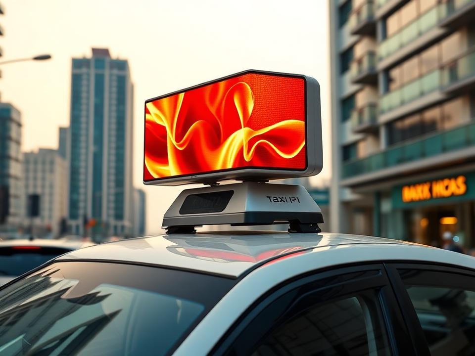 LED Taxi Topper Display for LED Screen Displays
