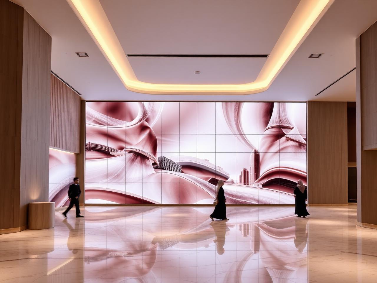 Corporate HQ Lobby LED Wall